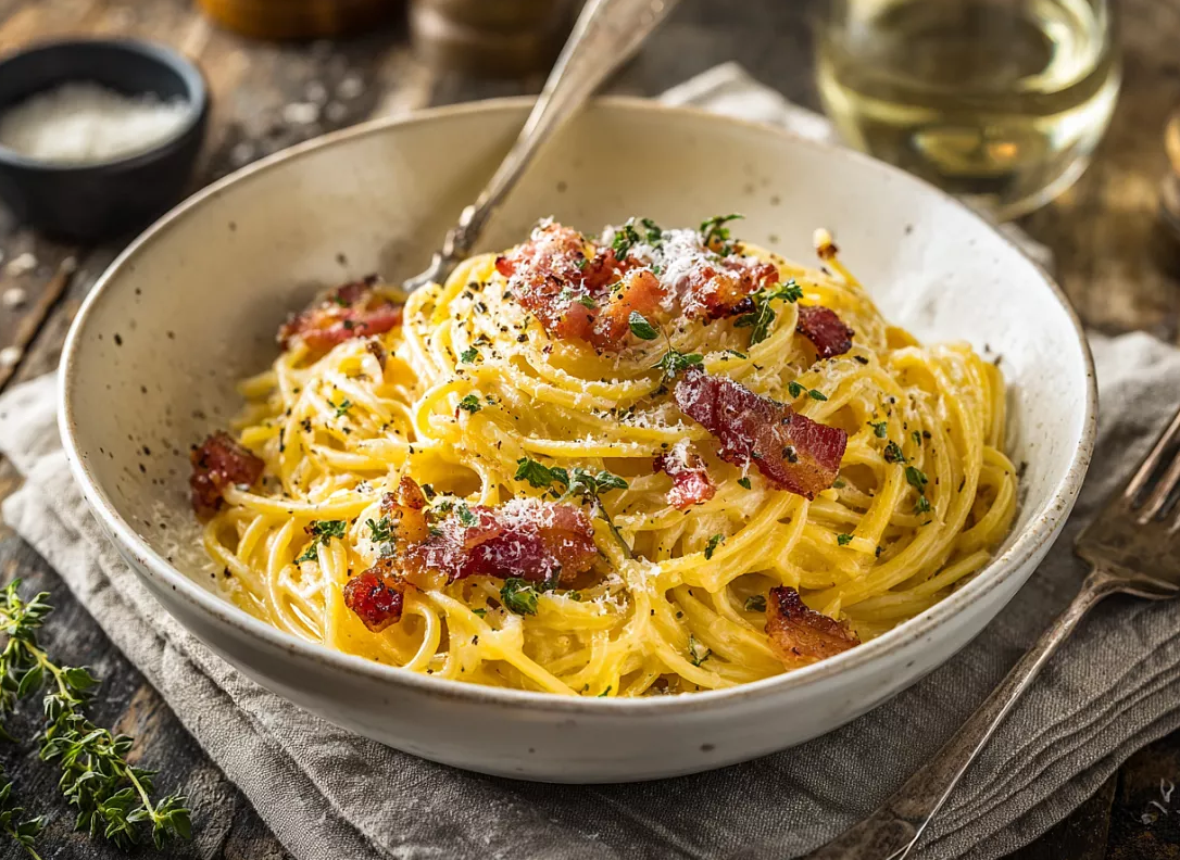 Паста карбонара