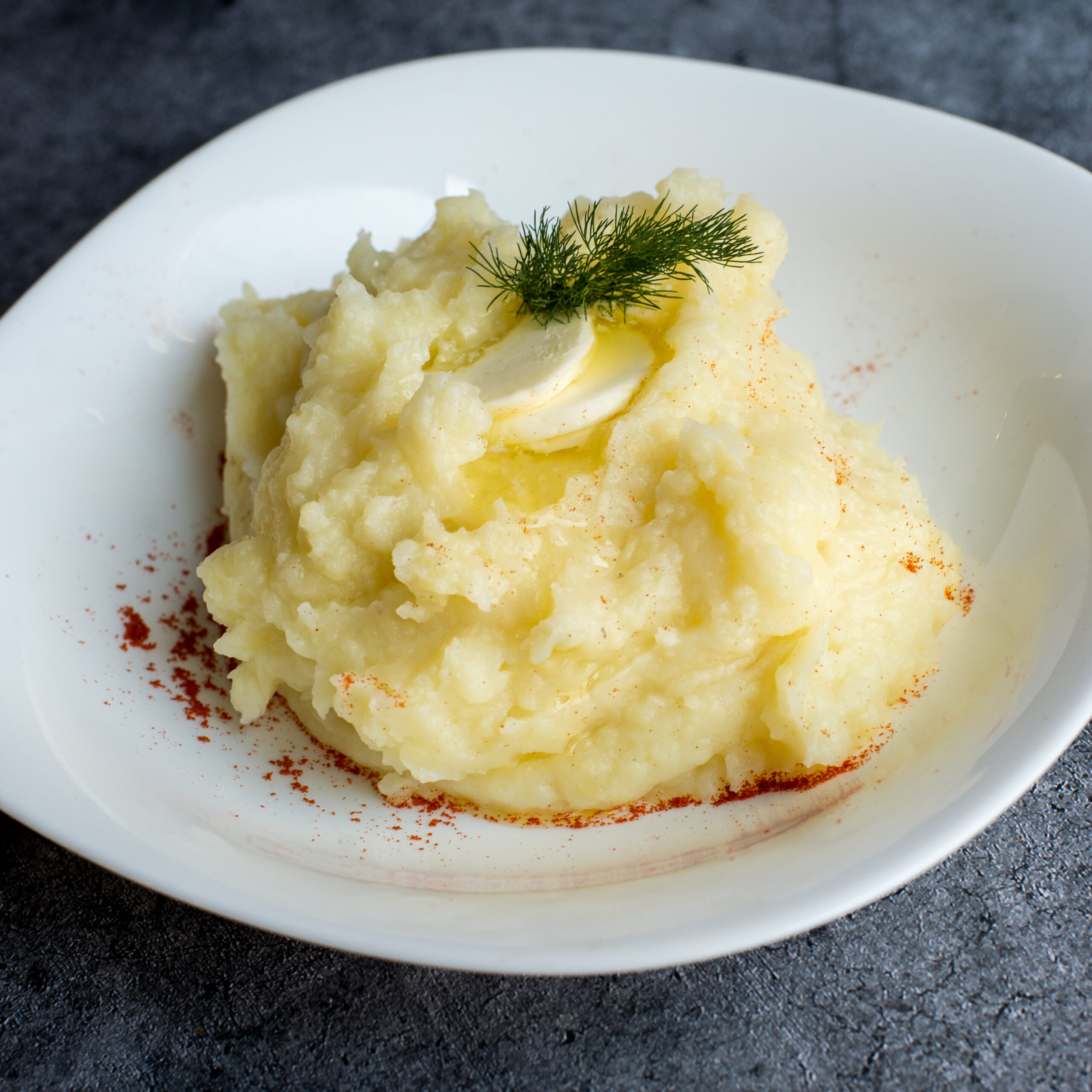 Картофельное пюре с маслом