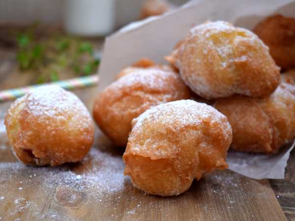 Кваркини (сладкие пончики из творога)